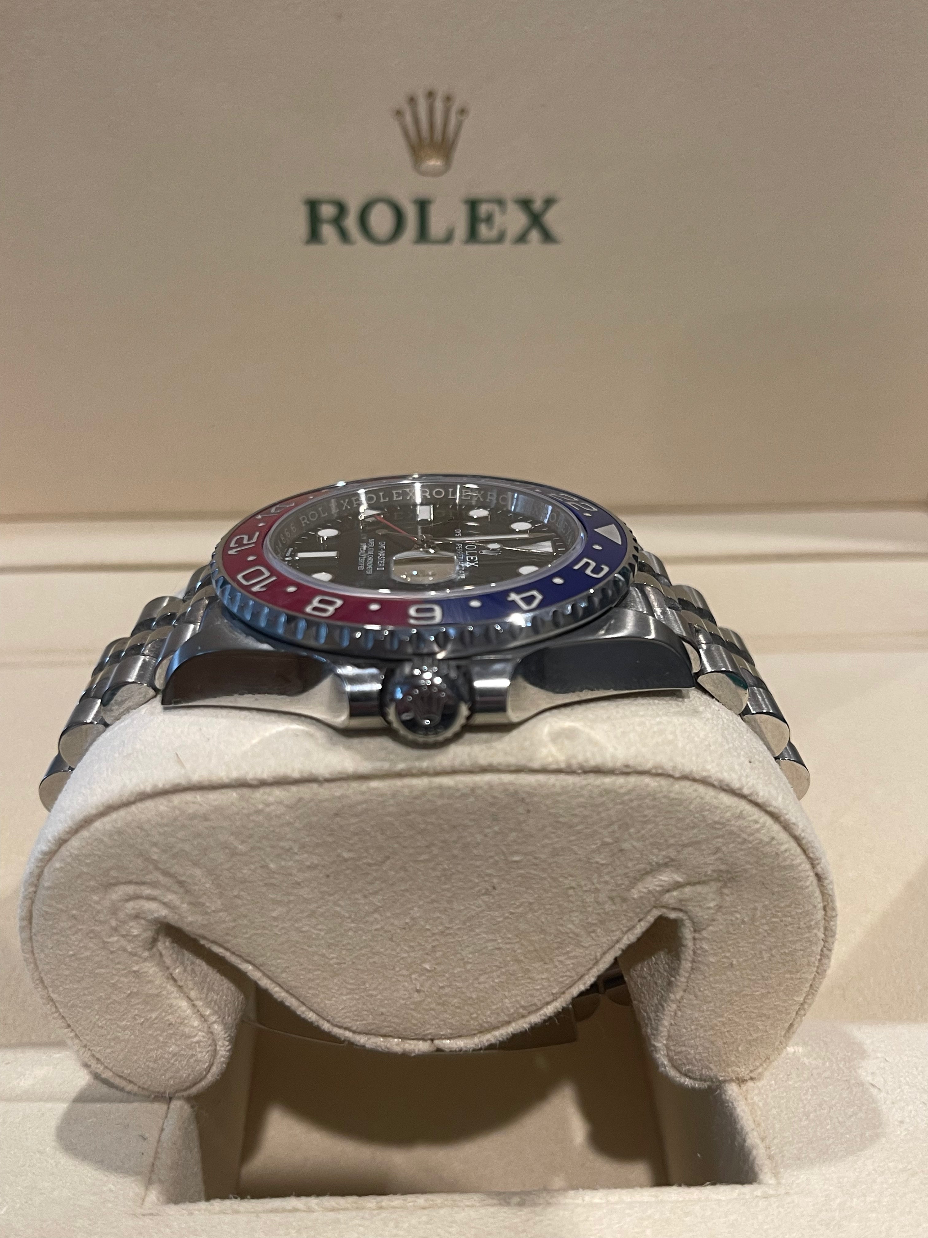 2021 Rolex GMT Master II "Pepsi" Jubilee Reference 126710BLRO