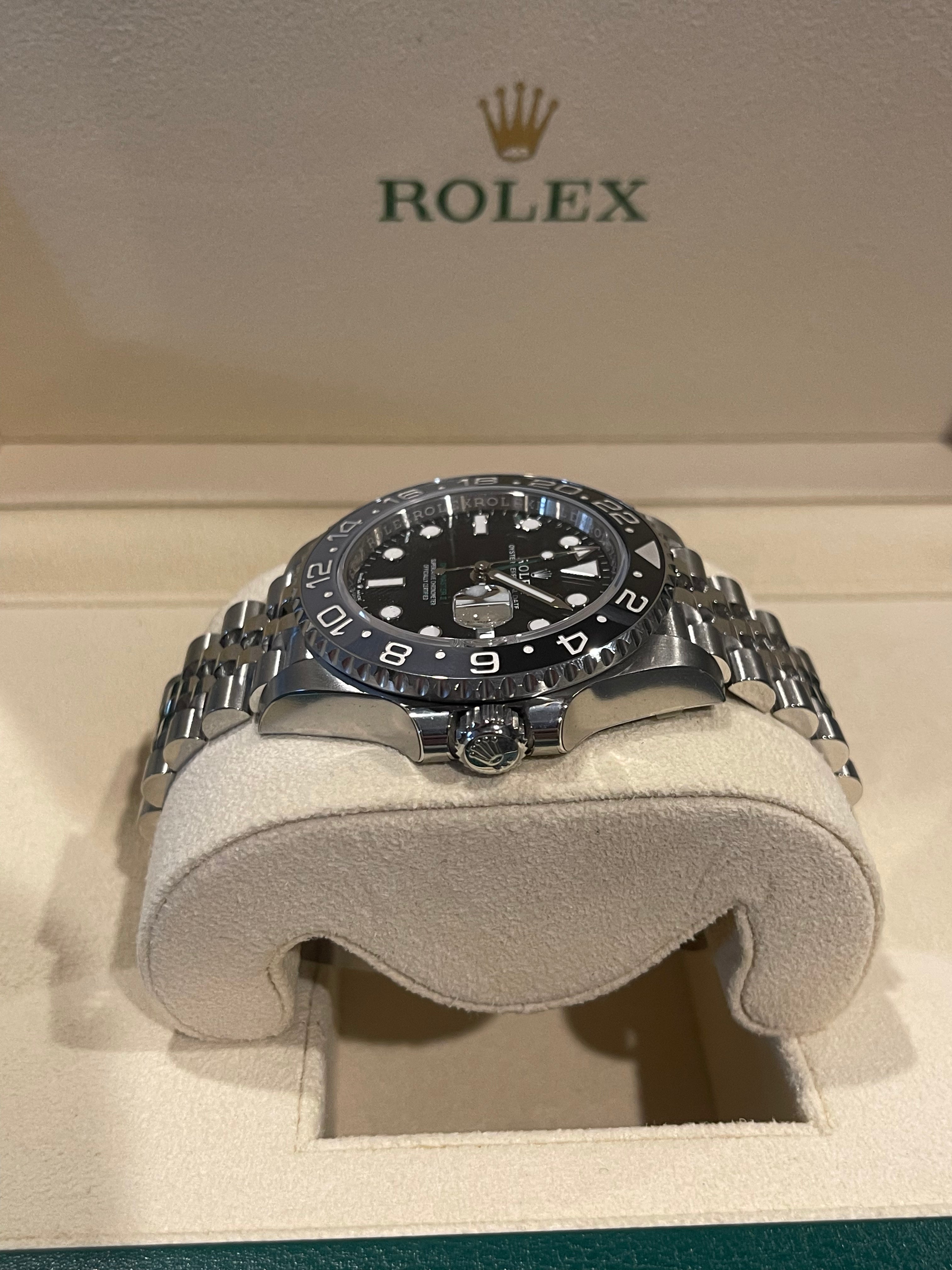 2024 Rolex GMT Master II "Bruce Wayne" Reference 126710GRNR
